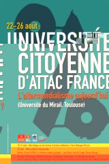 Université Citoyenne d'ATTAC France 2008