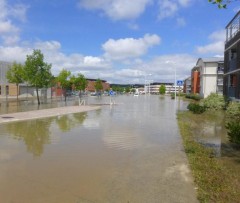 Inondadions du 23/06/2014 à Tournefeuille, proche Lycée Françoise